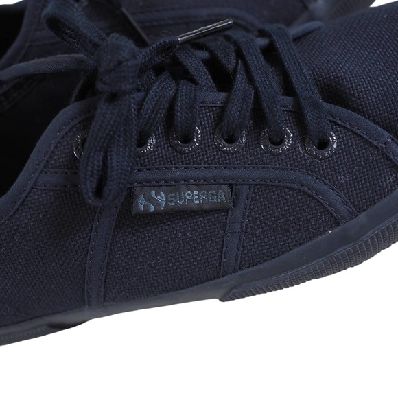 Navy Blue Superga Cotu Classics Low Top Sneakers Unisex 39 Women's 8 Mens‎ 6.5 - Picture 4 of 6